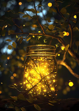 Jar of Butterfly Firefly