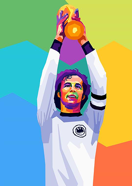 Franz Beckenbauer Wpap Art