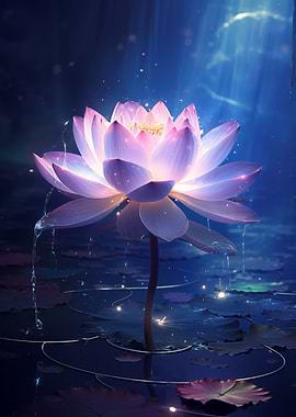 Magic Lotus Flower