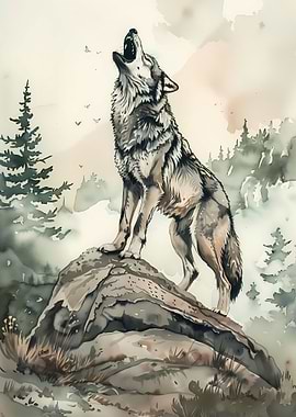 Echoes of the Untamed Wolf