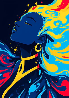 Black African Model Beauty