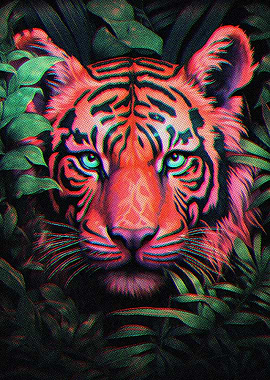 Forest And Tiger Wild