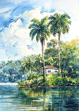 Tropical Island Calm