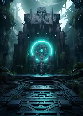 Japanese Fantasy Temple