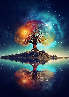 cosmic tree of life