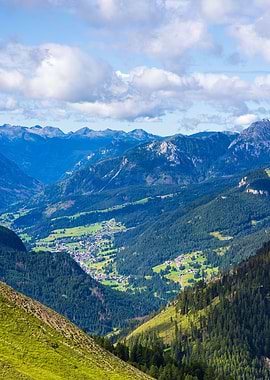 Val di Fassa in Italy