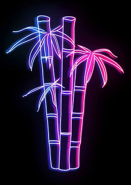 Bamboo Japan Neon