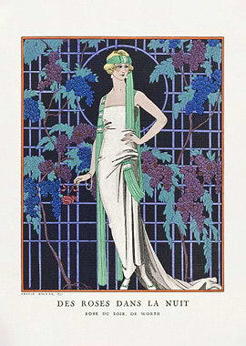 Roses in night
