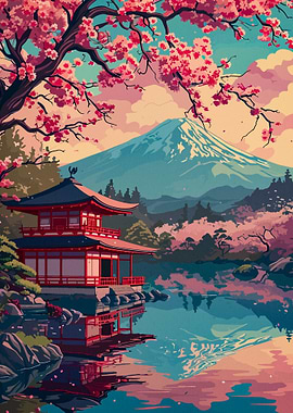 Japan cherry blossoms