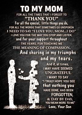 To My Mom