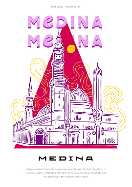 Medina city poster