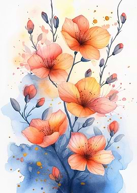 Watercolor Flowers