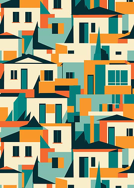 Vintage House Pattern