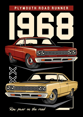 Road Runner Muscle Car