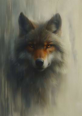 Mystic Wolf Gaze