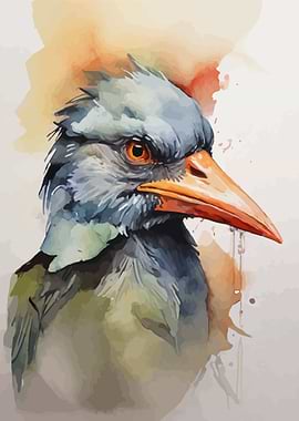Bird Watercolor