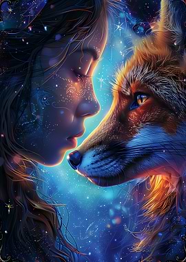 Mystical Galaxy Animals