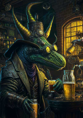 Alien Craft Beer Dino 4