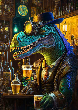 Alien Craft Beer Dino 3