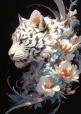 Asian style tiger