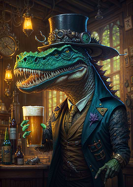 Alien Craft Beer Dino 9