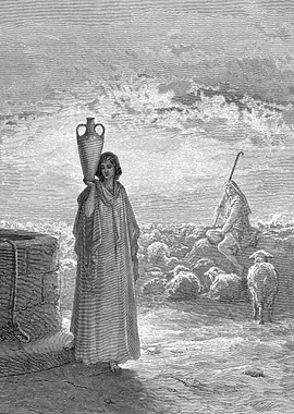 Jacob Tends Labans Flock