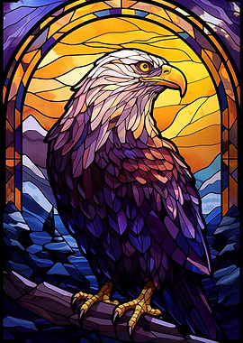 Eagle Stained Glass