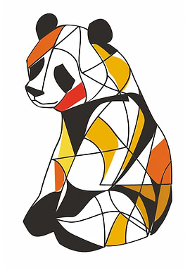 Cute Asian Giant Panda