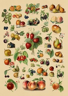 Vintage Fruits