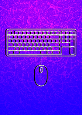 Keyboard and Mouse Texture