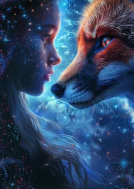 Mystical Galaxy Animals