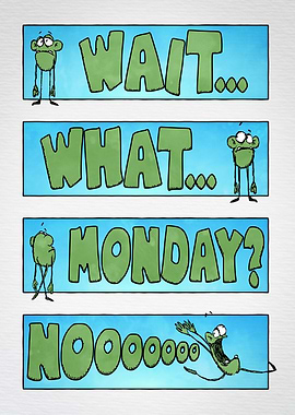 Monday Hating Monster