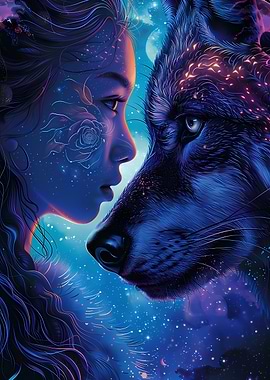 Mystical Galaxy Animals