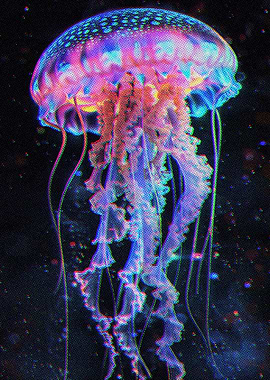 Retro Jellyfish