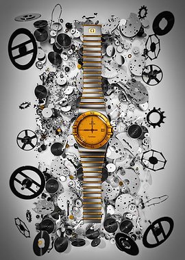 Omega Watch 1986 White