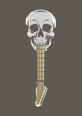 Skull Guitar