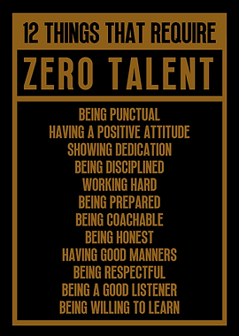 Require Zero Talent