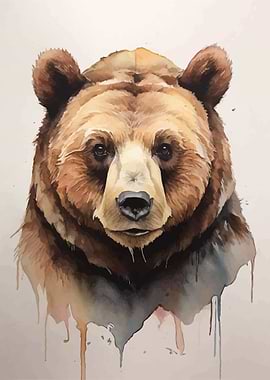Bear Watercolor