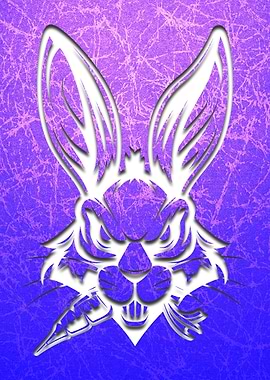 Rabbit Head With a Carrot