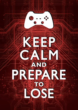 Game Gamer Gaming Poster