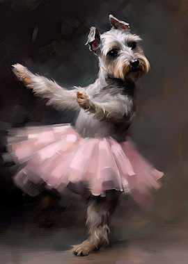 Schnauzer Ballerina
