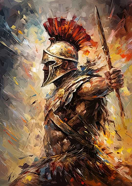 Soldier warrior spartan