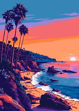 California Beach Art