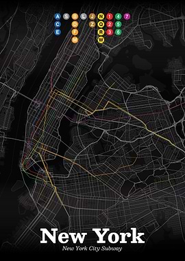 New York City Subway Map