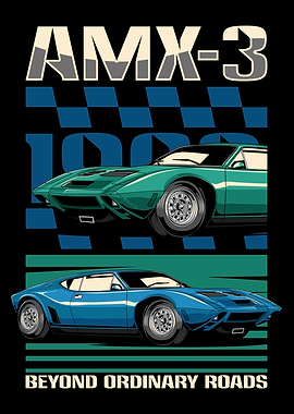 AMX 3 Sport Muscle Car