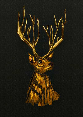 Portrait of a Stag