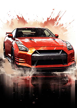 Nissan GTR R35 car