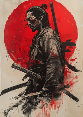 Shinobi or ninja poster