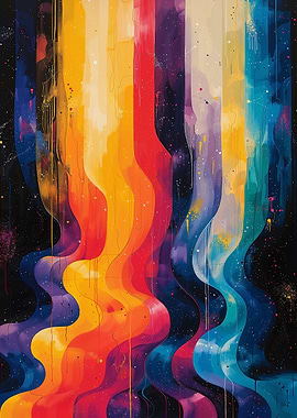 Cosmic Waterfall