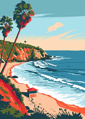 Malibu California Beach